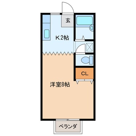 スプリングハイツの物件間取画像